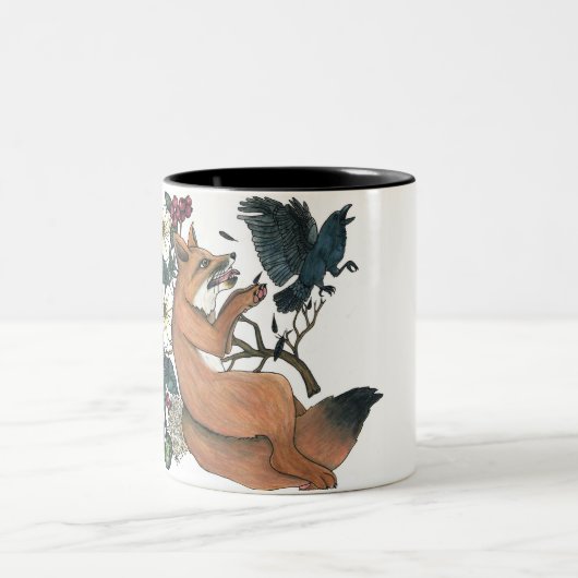 Fox et tasse de corneille (Centre)