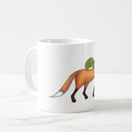 Fox et tasse de tortue (Devant gauche)