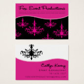 Fox Event Productions Visitekaartje (Voorkant /achterkant)