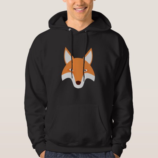 Fox Face Hoodie (Voorkant)