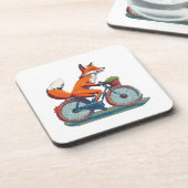 Fox-fiets Bier Onderzetter (Linkerzijde)