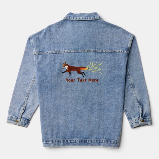 Fox Fire - Noorderlicht Denim Jacket (Achterkant)