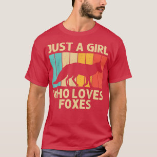 Fox For Girls Kids Fennec Fox Lover Arctic Fo T-shirt