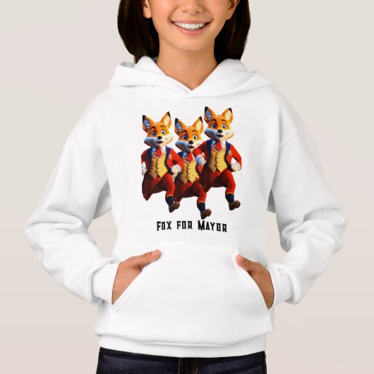 "Fox for Mayor: Vibes T-shirt" (Voorkant)