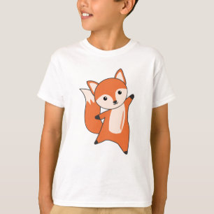 Fox Forest Animal Foxes Oranje Kawaii Animals T-shirt