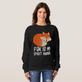 Fox   Foxes Fox Is My Spirit Animal Trui (Voorkant volledig)