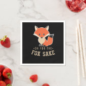 Fox Funny Sarcast Sarcasm Canidae Carnivore Canine Servet (Insitu)