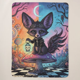 Fox gedeeld door de Twilight Realms Sherpa Deken