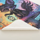 Fox gedeeld door de Twilight Realms Sherpa Deken (3/4)