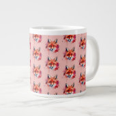 Fox Giant Coffee Mug Extra Grote Beker (Voorkant rechts)