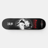 Fox girl Coco Skateboard (Horizontaal)