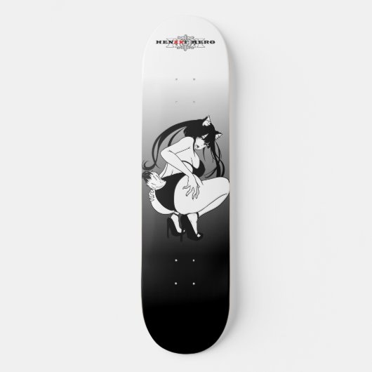 Fox Girl Skateboard (Voorkant)