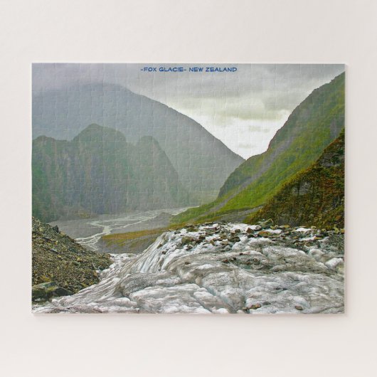 Fox Glacier, Nieuw-Zeeland Legpuzzel (Horizontaal)