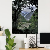 Fox Glacier Poster (Thuiskantoor)