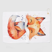 Fox Golfhanddoek (Horizontaal)