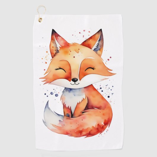 Fox Golfhanddoek (Voorkant)