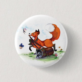 Fox Golfing Pin Ronde Button 3,2 Cm