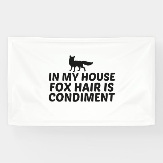 FOX HAIR IS VOORWAARDE SPANDOEK (Horizontaal)
