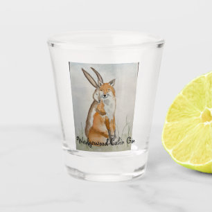 Fox & Hare Shot Glass Glas