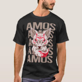 Fox Head - Amos Naam T-shirt (Voorkant)