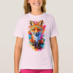 Fox Head - Fox T-Shirt - Jolie Fox T-Shirts
