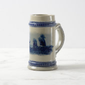 Fox Hunt Ceramic Tankard Bierpul (Voorkant rechts)