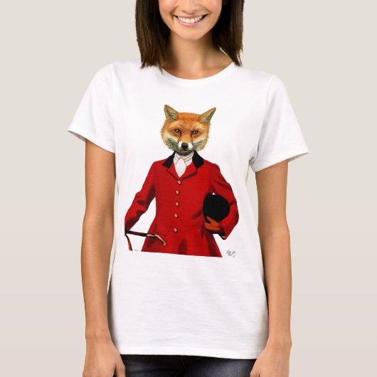 Fox Hunter 2 Portret 2 T-shirt (Voorkant)