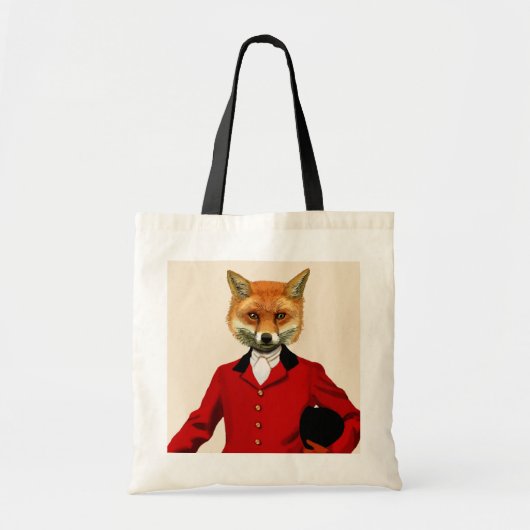 Fox Hunter 2 Portret 2 Tote Bag (Voorkant)