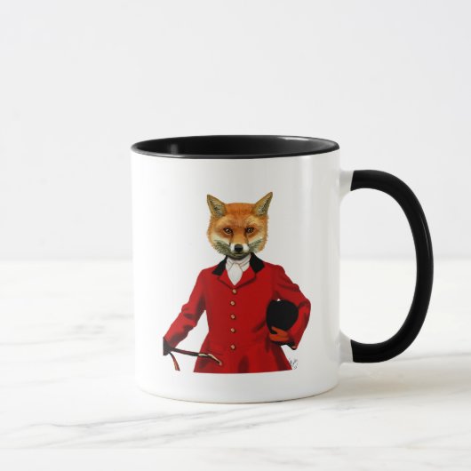 Fox Hunter 2 Portret Mok (Rechts)