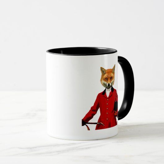 Fox Hunter 2 Portret Mok (Voorkant rechts)