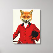 Fox Hunter Canvas Afdruk (Voorkant)