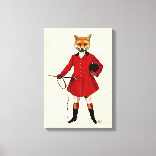 Fox Hunter Canvas Afdruk (Voorkant)