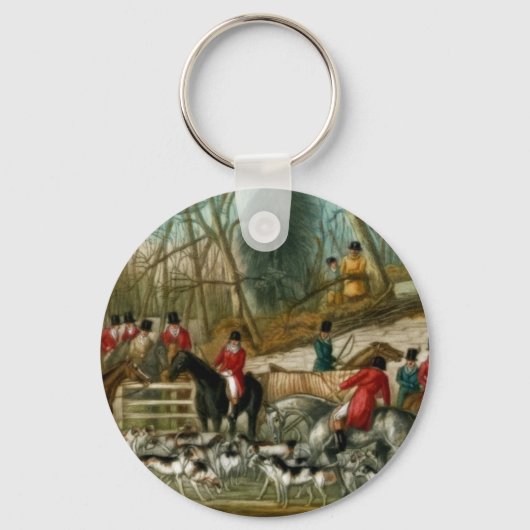 Fox Hunting 1 Sleutelhanger (Voorkant)