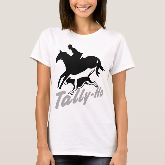 Fox Hunting Tally-Ho T-shirt (Voorkant)