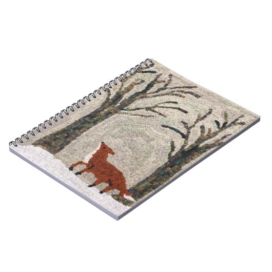 Fox Idea Journal - Rug Hooking Detail Notitieboek (Linkerzijde)