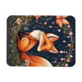 Fox in bloei magneet (Horizontaal)