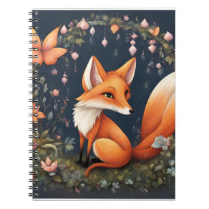 Fox in bloei notitieboek