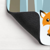 Fox in de Forest Mousepad Muismat (Hoek)