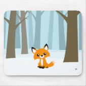 Fox in de Forest Mousepad Muismat (Voorkant)