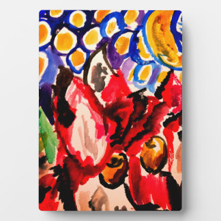 Fox in de winter fotoplaat