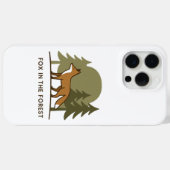 Fox in het bos Case-Mate iPhone case (Achterkant (horizontaal))