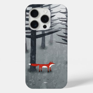 Fox in het bos iPhone 15 pro case