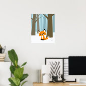 Fox in het Poster Bossen (Thuiskantoor)