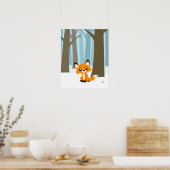 Fox in het Poster Bossen (Keuken)
