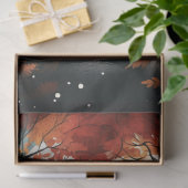 Fox in Moonlight 5 Decoupage Papier (Geschenk)