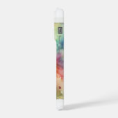 Fox in the Serene Forest 230924AREF126 - Watercolo iPhone Hoesje (Linkerkant)