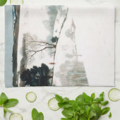 Fox in the Snow, 1935, van Newell Convers Wyeth Theedoek (Gevouwen)