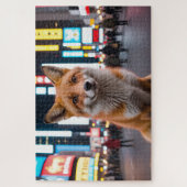 Fox in Times Square Legpuzzel (Verticaal)