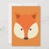 Fox Invitation Kaart (Voorkant)