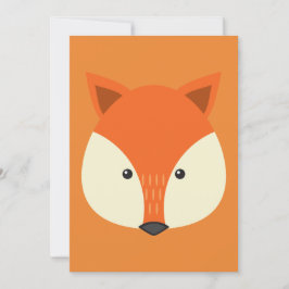 Fox Invitation Kaart